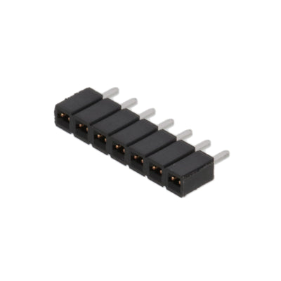 SLW-107-01-L-S by Samtec Inc. - CONNECTOR RECPT 7POS 0.1 GOLD PCB