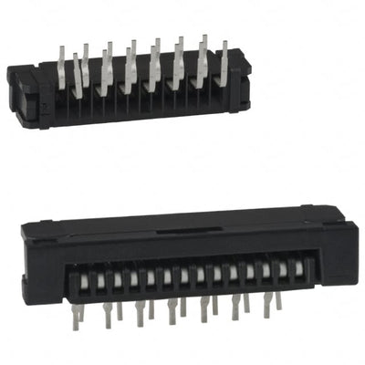 SLW14R-1C7LF by Amphenol ICC (FCI) - CONNECTOR FFC FPC BOTTOM 14POS 1MM RA