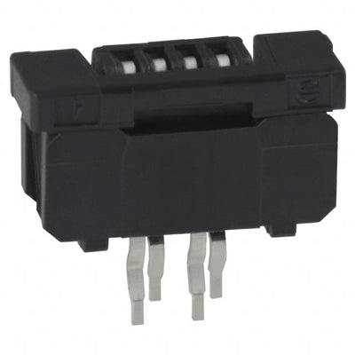 SLW4S-1C7LF by Amphenol ICC (FCI) - CONNECTOR FFC FPC VERT 4POS 1MM PCB
