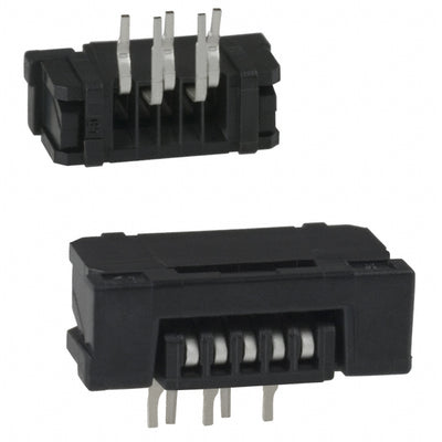 SLW5R-1C7LF by Amphenol ICC (FCI) - CONNECTOR FFC FPC BOTTOM 5POS 1MM R/A