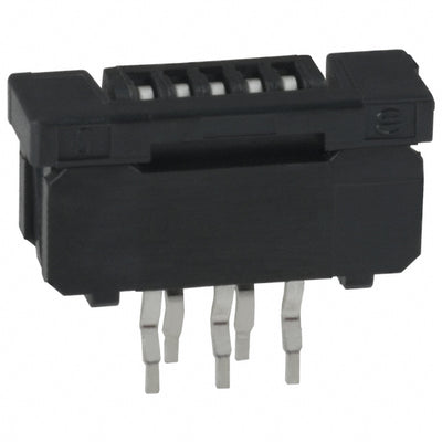 SLW5S-1C7 by Amphenol ICC (FCI) - CONNECTOR FFC FPC VERT 5POS 1MM PCB