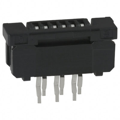 SLW6S-1C7 by Amphenol ICC (FCI) - CONNECTOR FFC FPC VERT 6POS 1MM PCB