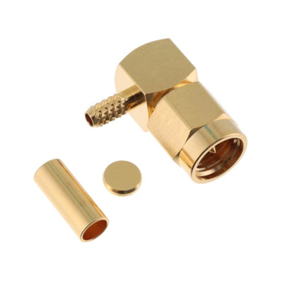 SMA-P-C-H-RA-CA1 by Samtec Inc. - CONNECTOR SMA PLUG R/A 50 OHM SOLDER