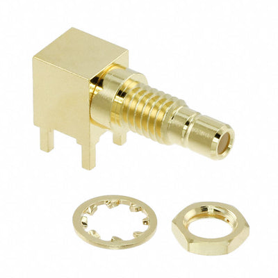 SMB5-J-P-H-RA-TH1 by Samtec Inc. - CONNECTOR SMB JACK R/A 50 OHM SOLDER