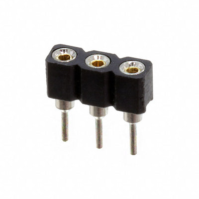 SMC-1-03-1-GT by Adam Tech - MACHINE PIN SOCKET 3P 2.54MM PIT