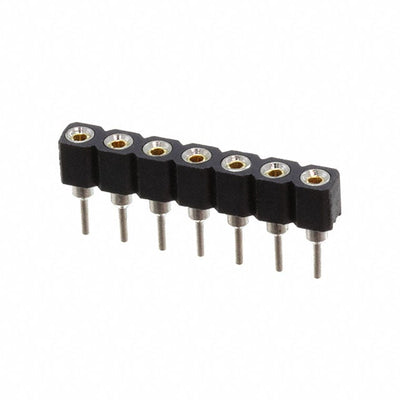 SMC-1-07-1-GT by Adam Tech - MACHINE PIN SOCKET 7P 2.54MM PIT