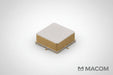SMG30 Rectangular electronic component with metallic and white casing on a white background