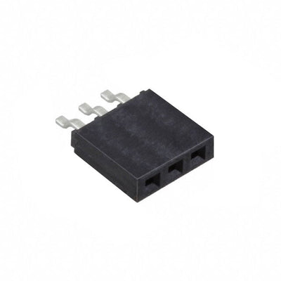 SMH-103-02-T-S-TR by Samtec Inc. - CONNECTOR RECPT 3POS 0.1 TIN SMD R/A