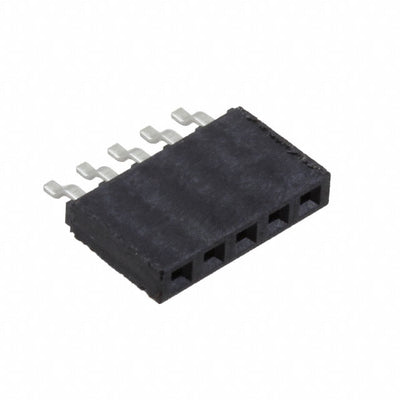 SMH-105-02-L-S by Samtec Inc. - CONNECTOR RECPT 5POS 0.1 GOLD SMD R/A