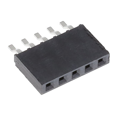 SMH-105-02-T-S by Samtec Inc. - CONNECTOR RECPT 5POS 0.1 TIN SMD R/A