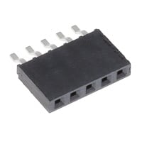 SMH-105-02-T-S by Samtec Inc. - CONNECTOR RECPT 5POS 0.1 TIN SMD R/A