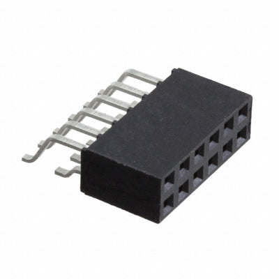 SMH-106-02-T-D by Samtec Inc. - CONNECTOR RECPT 12POS 0.1 TIN SMD R/A
