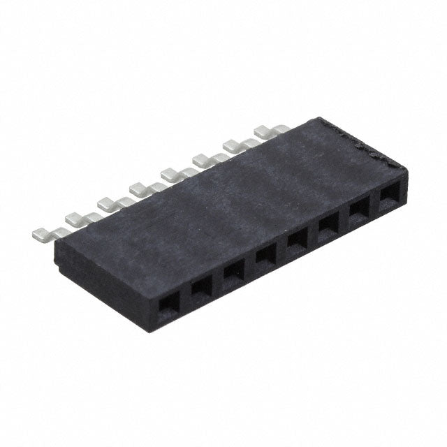 SMH-108-02-L-S by Samtec Inc. - CONNECTOR RECPT 8POS 0.1 GOLD SMD R/A