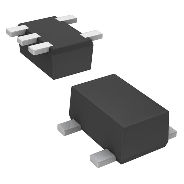 DMC561060R by Panasonic Electronic Components - TRANS 2NPN PREBIAS 0.15W SMINI5