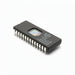 Microcontroller on a white background