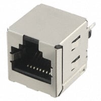 SMJ300-T88N-DS-01 by Sullins Connector Solutions - CONNECTOR MOD JACK 8P8C VERT SHIELDED