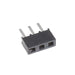 SMM-103-01-S-S by Samtec Inc. - CONNECTOR RECPT 3POS 0.079 GOLD PCB
