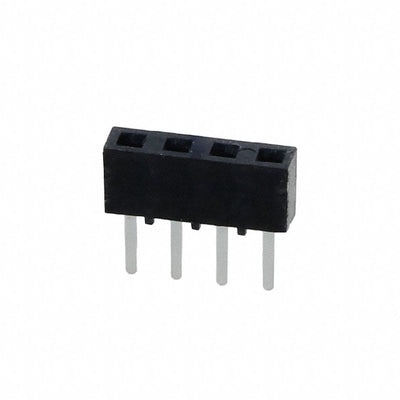 SMM-104-01-S-S by Samtec Inc. - CONNECTOR RECPT 4POS 0.079 GOLD PCB