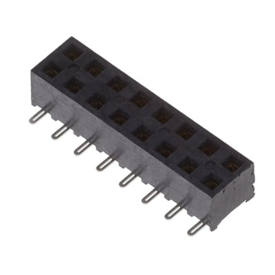 SMM-108-02-S-D-TR by Samtec Inc. - CONNECTOR RECPT 16POS 0.079 GOLD SMD