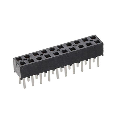 SMM-110-01-L-D by Samtec Inc. - CONNECTOR RECPT 20POS 0.079 GOLD PCB