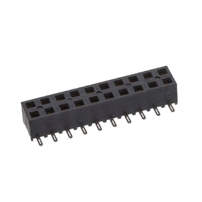 SMM-110-02-SM-D by Samtec Inc. - CONNECTOR RECPT 20POS 0.079 GOLD SMD