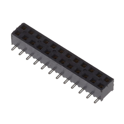 SMM-112-02-S-D-P-TR by Samtec Inc. - CONNECTOR RECPT 24POS 0.079 GOLD SMD