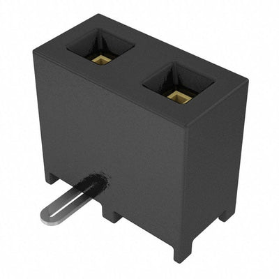 SMM-102-02-F-S by Samtec Inc. - CONNECTOR RECPT 2POS 0.079 GOLD SMD