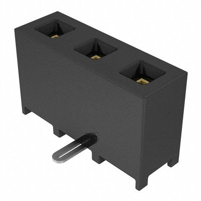 SMM-103-02-S-S by Samtec Inc. - CONNECTOR RECPT 3POS 0.079 GOLD SMD