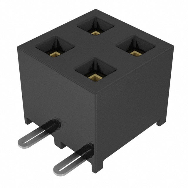 SMM-102-02-S-D-P-TR by Samtec Inc. - CONNECTOR RECPT 4POS 0.079 GOLD SMD