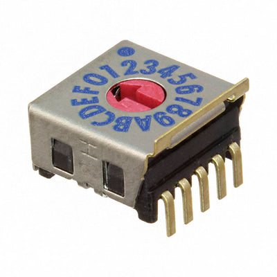 SMRR7116C-1 by Nidec Components Corporation - SW ROT DIP 16 POS COMP R/A SMD