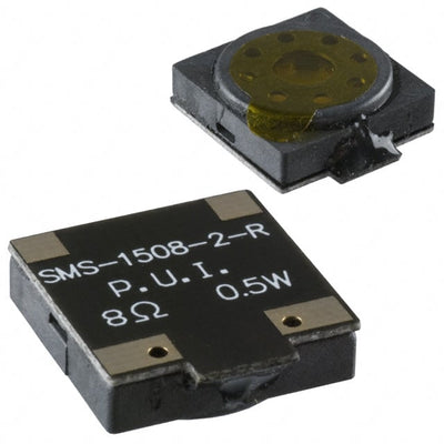 SMS-1508-2-R by PUI Audio, Inc. - SPEAKER 8OHM 300MW TOP PORT 87DB
