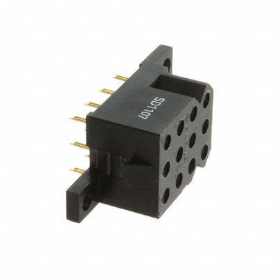 SMS12RE3D70 by Souriau-Sunbank by Eaton - CONNECTOR RECPT 12POS 0.2 GOLD PCB