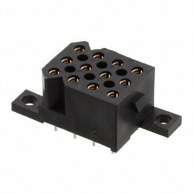 SMS12SE3K9 by Souriau-Sunbank by Eaton - CONNECTOR RECPT 12POS 0.2 GOLD PCB