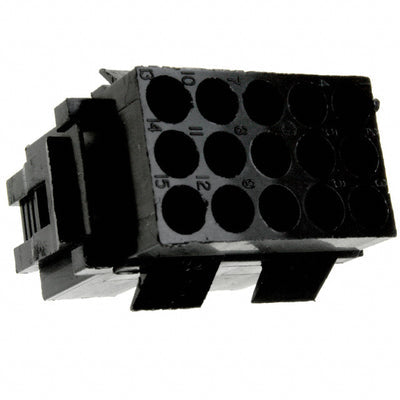 SMS15R1 by Souriau-Sunbank by Eaton - CONNECTOR RECPT HSG 15POS 5.08MM
