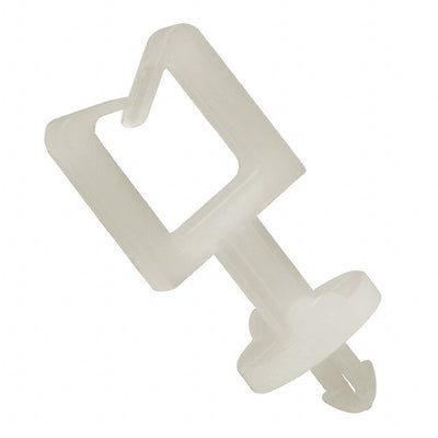 SMWS-1-01 by Essentra Components - CABLE CLIP WIRE SADDLE NAT PUSH IN
