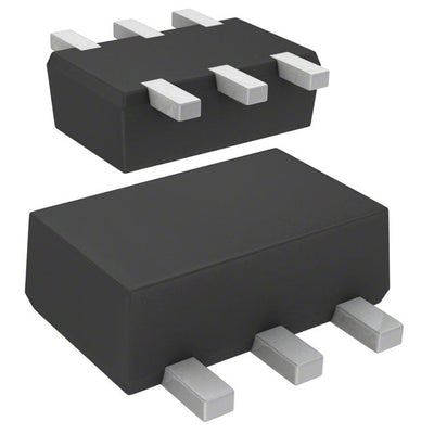 DMC564050R by Panasonic Electronic Components - TRANS PREBIAS DUAL NPN SMINI6