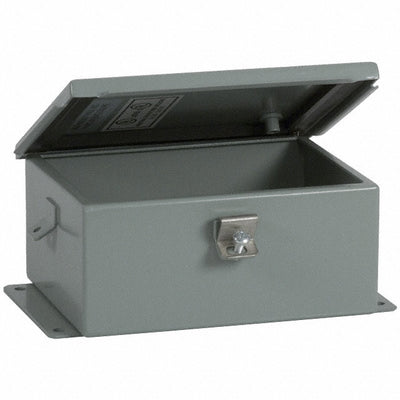 SN-3701 by Bud Industries - BOX STEEL GRAY 8""L X 6""W