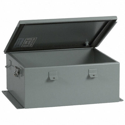 SN-3703 by Bud Industries - BOX STEEL GRAY 12""L X 10""W