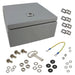 SNB-3733 by Bud Industries - BOX STL GRAY 11.810""L X 11.810""W