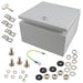 SNB-3740 by Bud Industries - BOX STEEL GRAY 9.840""L X 9.840""W