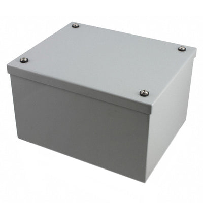 SNC-3750 by Bud Industries - BOX STEEL GRAY 5.910""L X 7.870""W