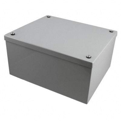 SNC-3751 by Bud Industries - BOX STEEL GRAY 5.910""L X 9.840""W
