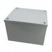 SNC-3752 by Bud Industries - BOX STEEL GRAY 7.870""L X 9.840""W