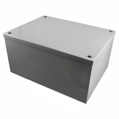 SNC-3756 by Bud Industries - BOX STEEL GRY 7.870""L X 11.810""W