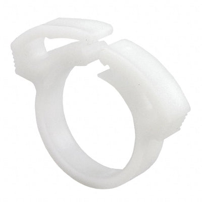 SNP12A10C2 by HellermannTyton - CABLE CLIP HOSE WHITE