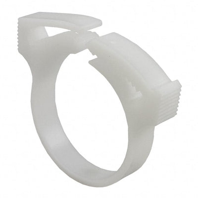 SNP2410C2 by HellermannTyton - CABLE CLIP HOSE WHITE