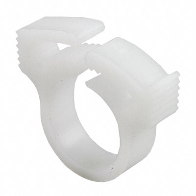 SNP410C2 by HellermannTyton - CABLE CLIP HOSE WHITE