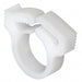 SNP410M4 by HellermannTyton - CABLE CLIP HOSE WHITE