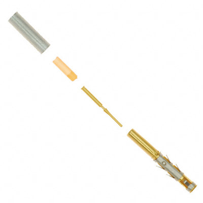 RCDXK-1D28 by Souriau-Sunbank by Eaton - CONNECTOR PIN COAX 26AWG GOLD CRIMP