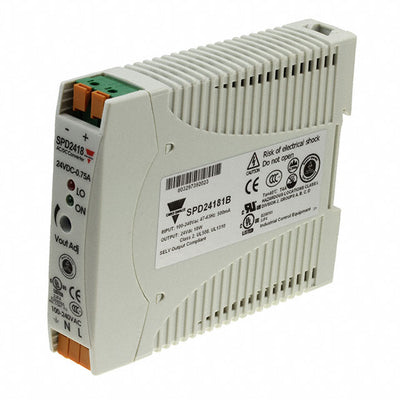 SPD24181B by Carlo Gavazzi Inc. - AC/DC DIN RAIL SUPPLY 24V 18W